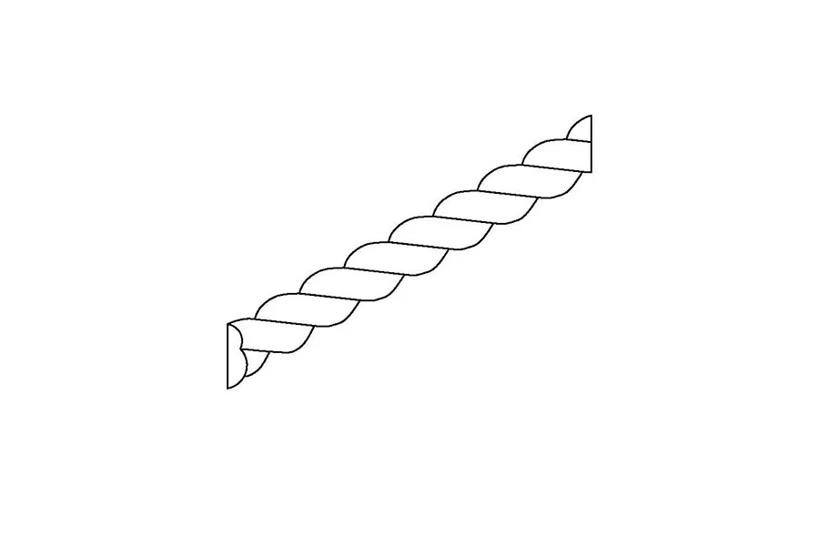 Rope moulding
