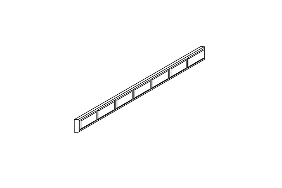 Dentil moulding